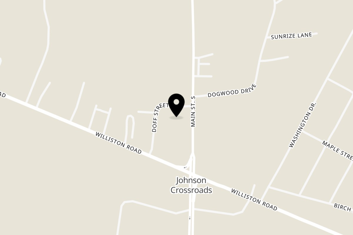 Map showing the location of Joe's Bar and Grill on 900 Main St in New Ellenton